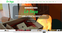 Desktop Screenshot of herboristerialatuya.com